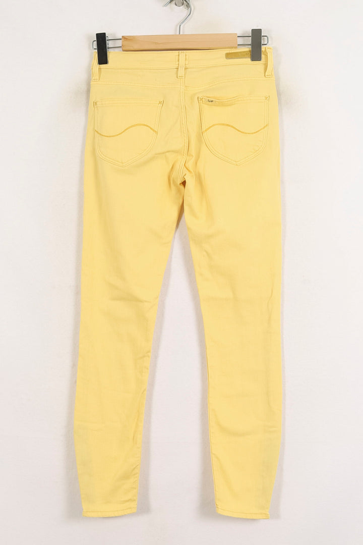 Jean Jaune - Taille S/36 de la marque Lee | PARAD78864 - Vendu par Paradigme - Image 4