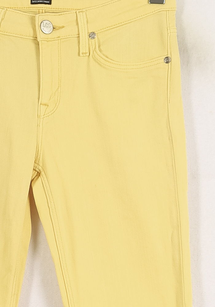 Jean Jaune - Taille S/36 de la marque Lee | PARAD78864 - Vendu par Paradigme - Image 3