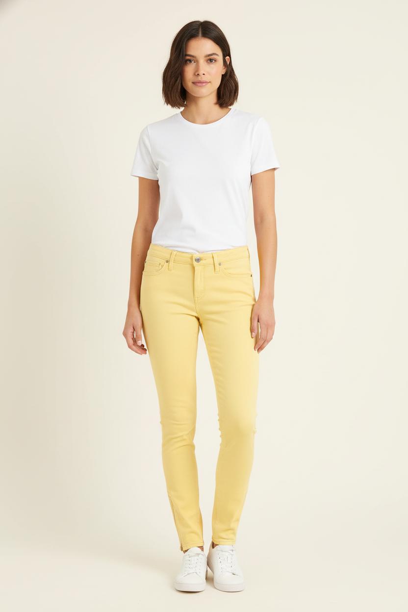 Jean Jaune - Taille S/36 de la marque Lee | PARAD78864 - Vendu par Paradigme - Image 1