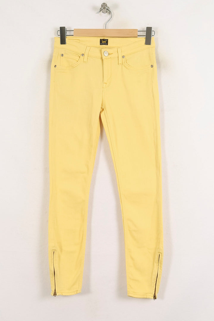 Jean Jaune - Taille S/36 de la marque Lee | PARAD78864 - Vendu par Paradigme - Image 2