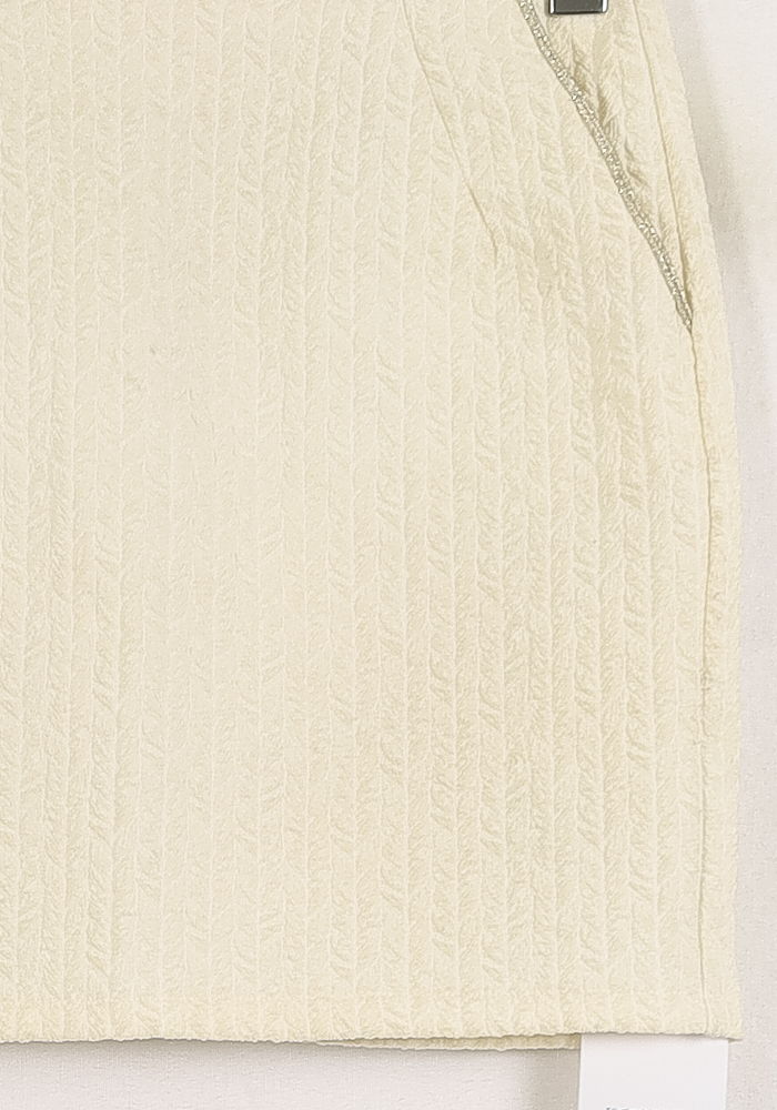 Jupe Courte Beige - Taille M/38 de la marque Grace & Mila | PARAD78865 - Vendu par Paradigme - Image 3