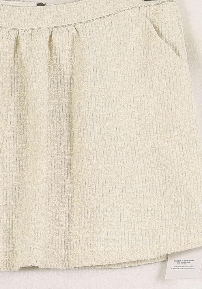 Jupe Courte Beige - Taille L/40 de la marque Grace & Mila | PARAD78866 - Vendu par Paradigme - Image 3