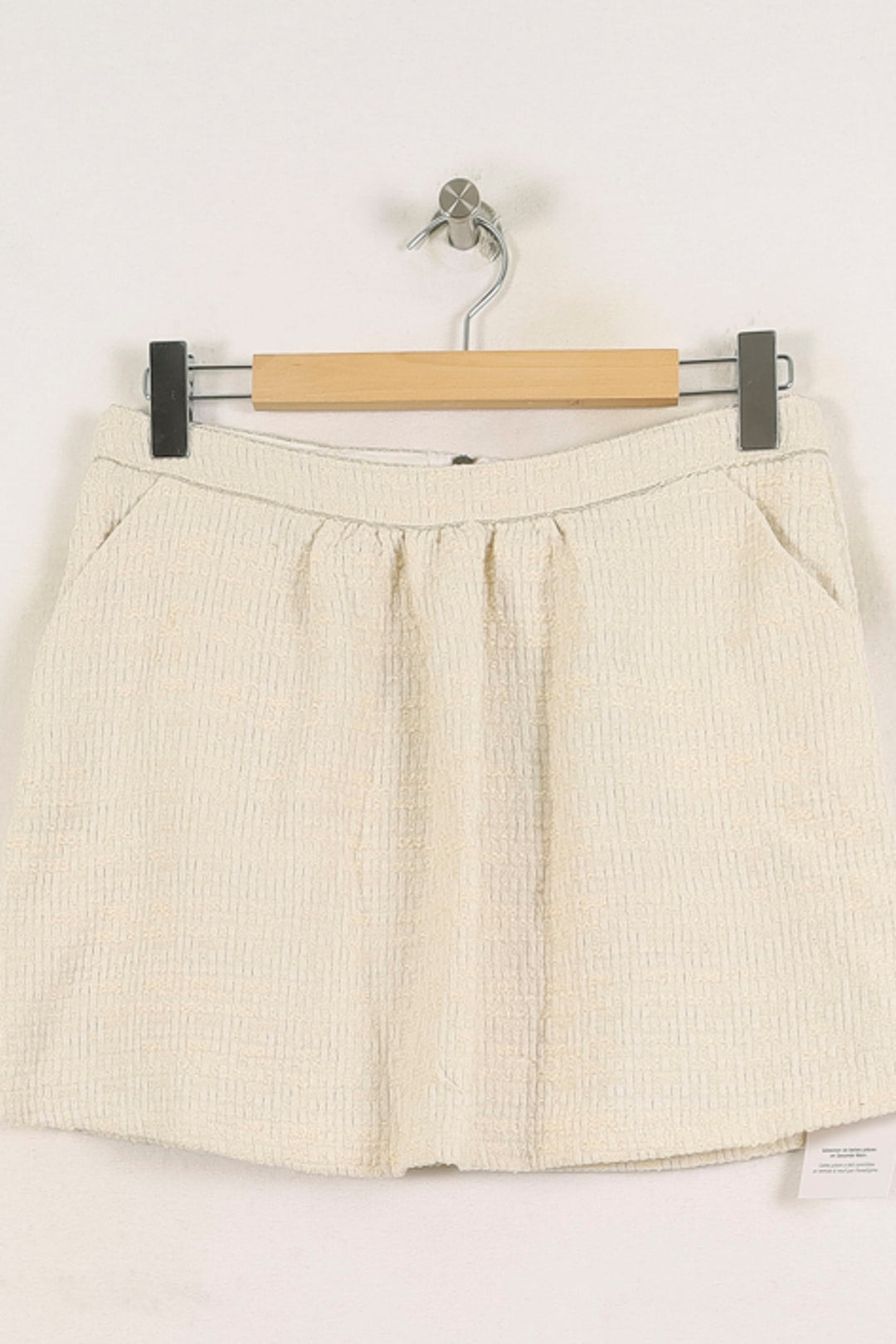 Jupe Courte Beige - Taille L/40 de la marque Grace & Mila | PARAD78866 - Vendu par Paradigme - Image 2