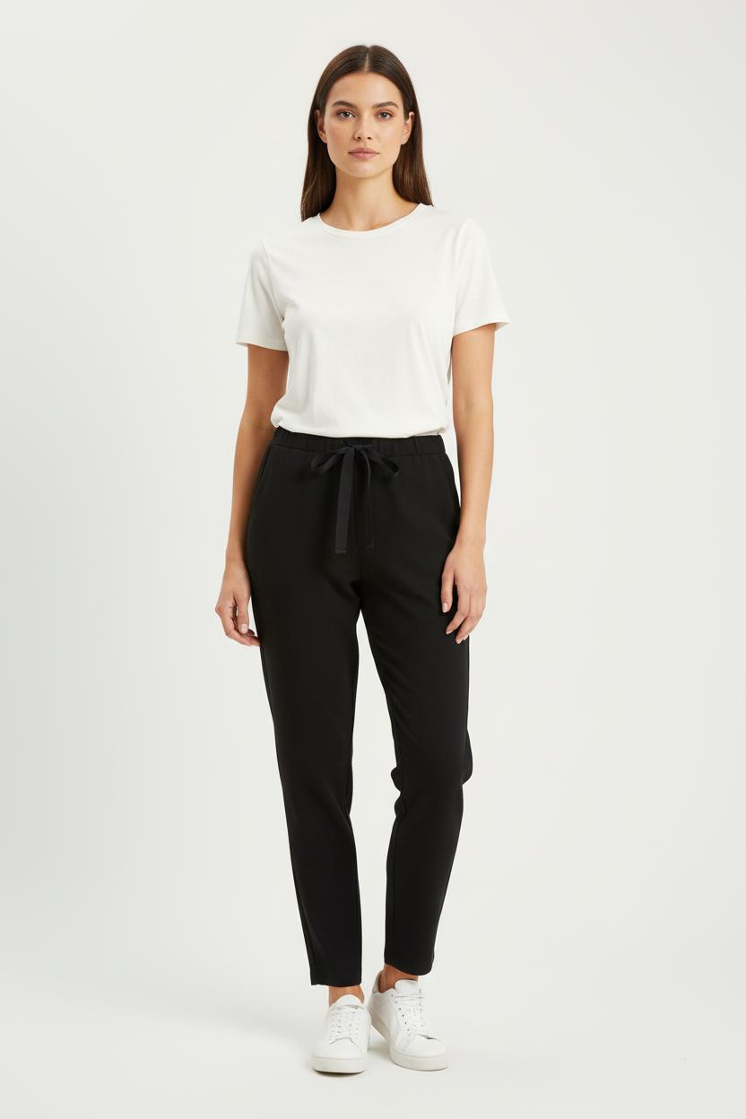 Pantalon Noir - Taille S/36 de la marque Léon & Harper | PARAD78871 - Vendu par Paradigme - Image 1