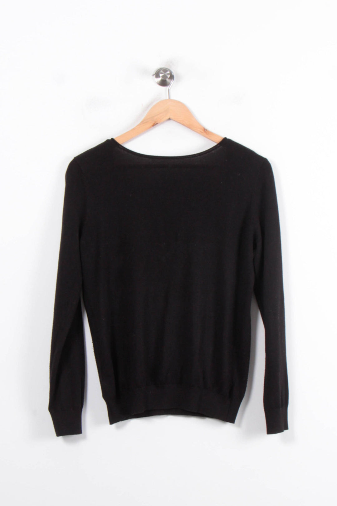 Pull Noir - Taille S/36 de la marque IKKS | PARAD78873 - Vendu par Paradigme - Image 4