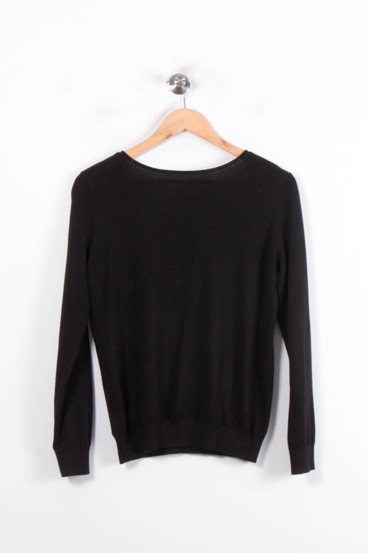 Pull Noir - Taille S/36 de la marque IKKS | PARAD78873 - Vendu par Paradigme - Image 4