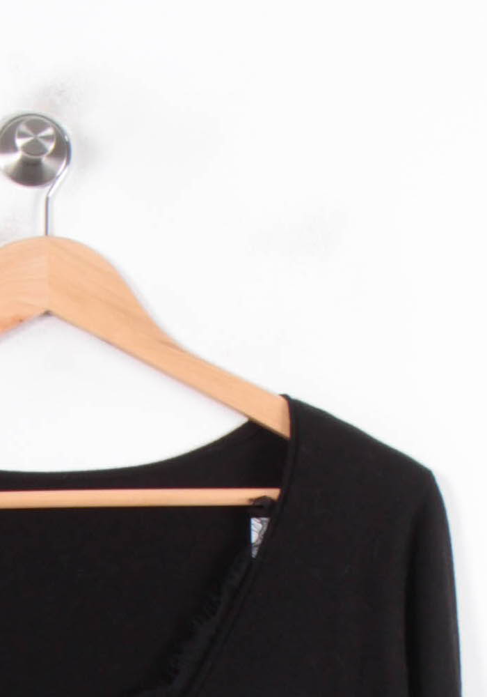 Pull Noir - Taille S/36 de la marque IKKS | PARAD78873 - Vendu par Paradigme - Image 3