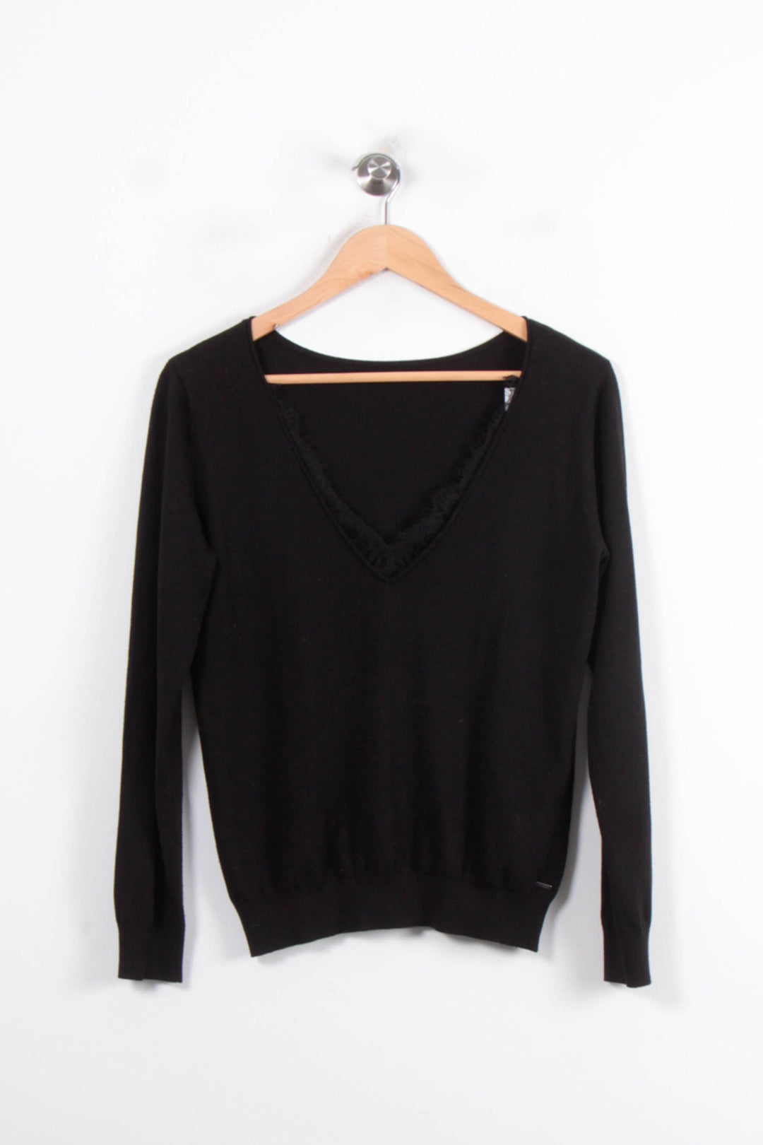 Pull Noir - Taille S/36 de la marque IKKS | PARAD78873 - Vendu par Paradigme - Image 2