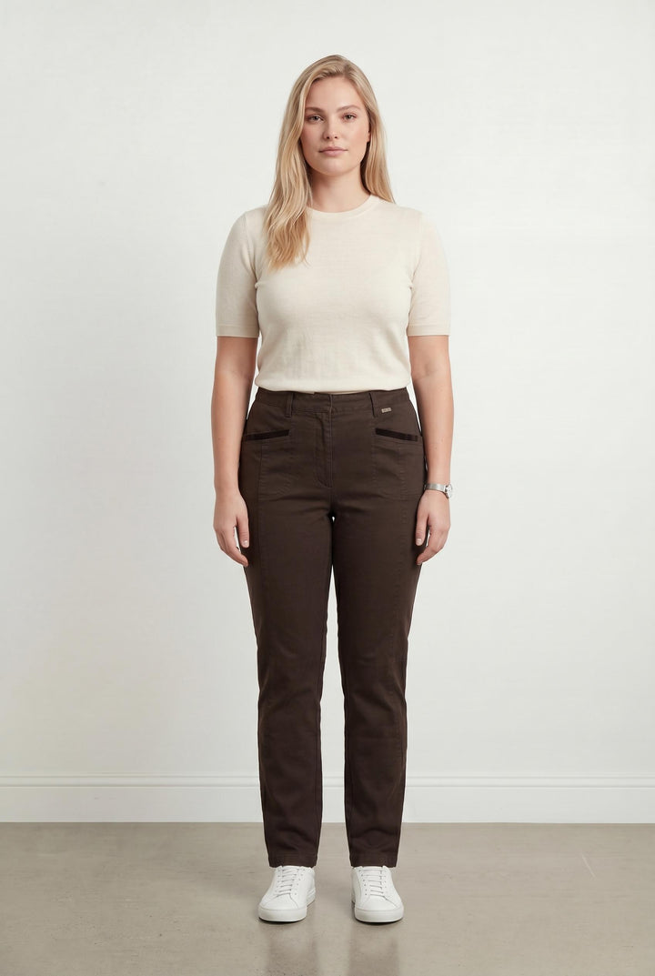 Pantalon Marron - Taille XXL/44 de la marque Aigle | PARAD78875 - Vendu par Paradigme - Image 1