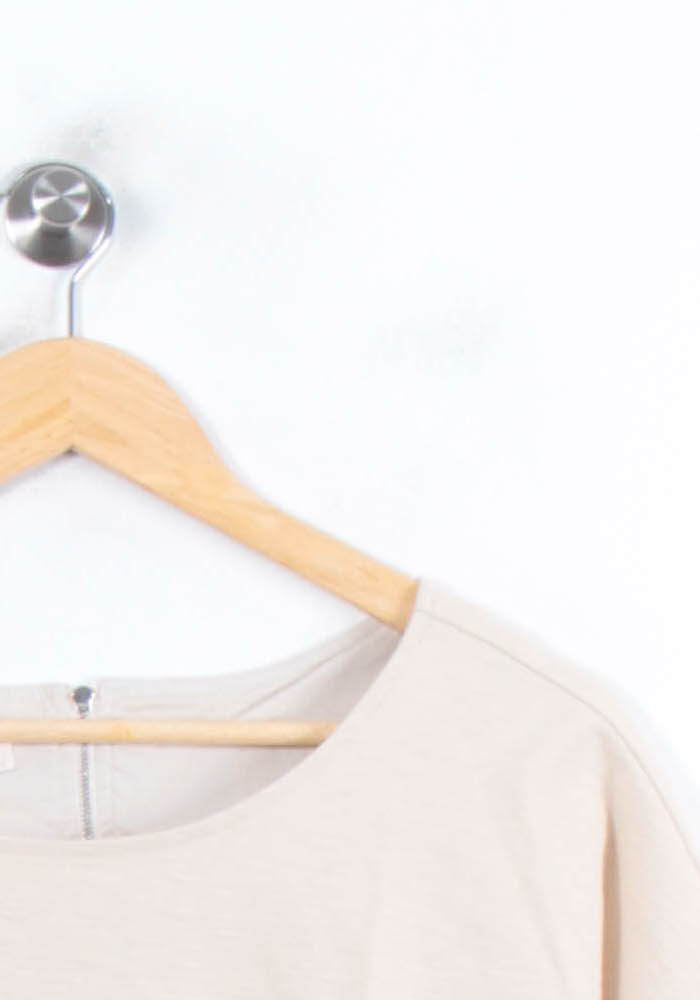 Robe Droite Beige - Taille S/36 de la marque Sessùn | PARAD78876 - Vendu par Paradigme - Image 3