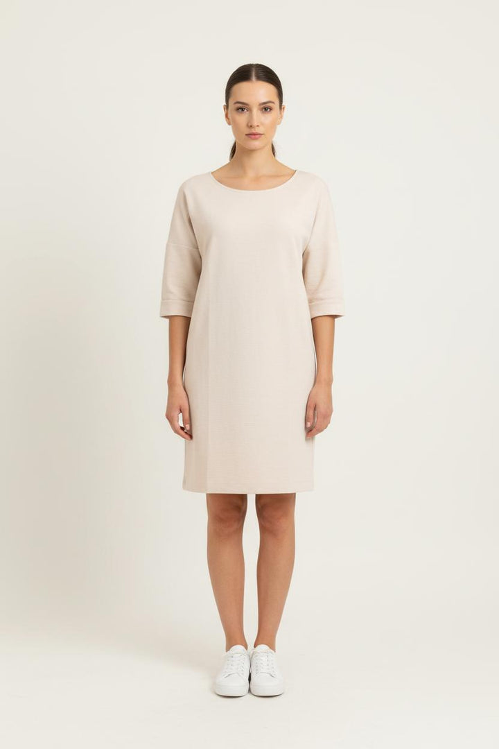 Robe Droite Beige - Taille S/36 de la marque Sessùn | PARAD78876 - Vendu par Paradigme - Image 1