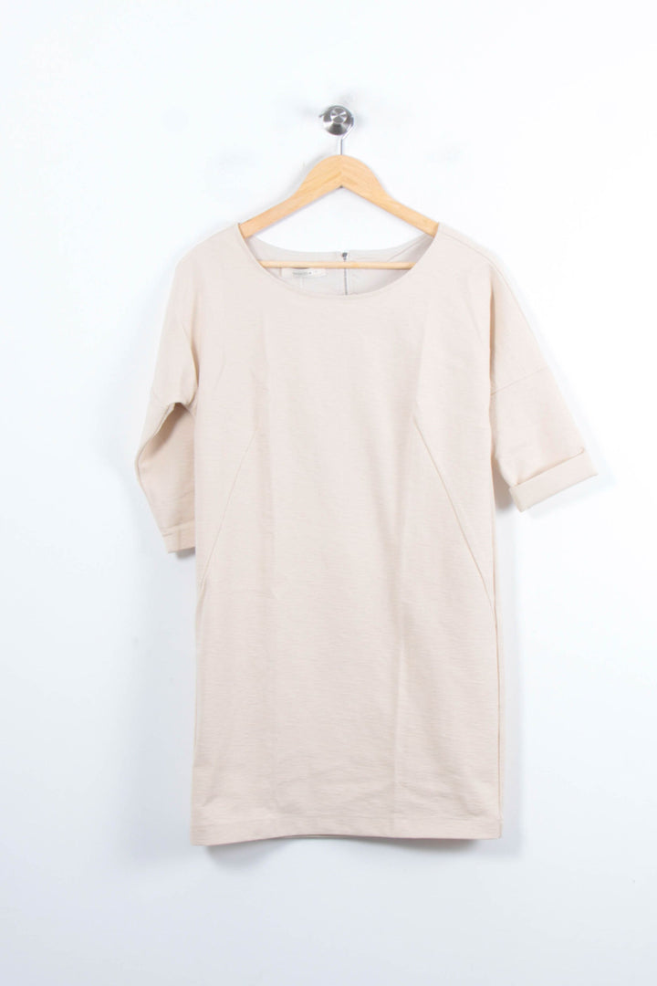 Robe Droite Beige - Taille S/36 de la marque Sessùn | PARAD78876 - Vendu par Paradigme - Image 2
