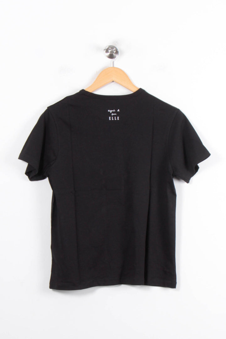 Tee-shirt Noir - Taille T.U. de la marque Agnès b. | PARAD78880 - Vendu par Paradigme - Image 4