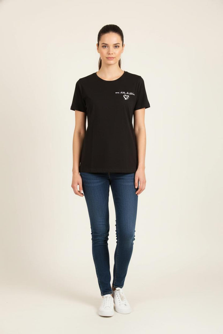 Tee-shirt Noir - Taille T.U. de la marque Agnès b. | PARAD78880 - Vendu par Paradigme - Image 1