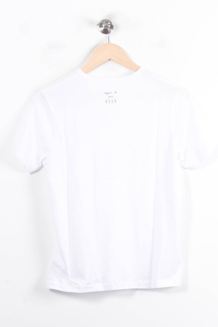 Tee-shirt Blanc - Taille T.U. de la marque Agnès b. | PARAD78881 - Vendu par Paradigme - Image 4