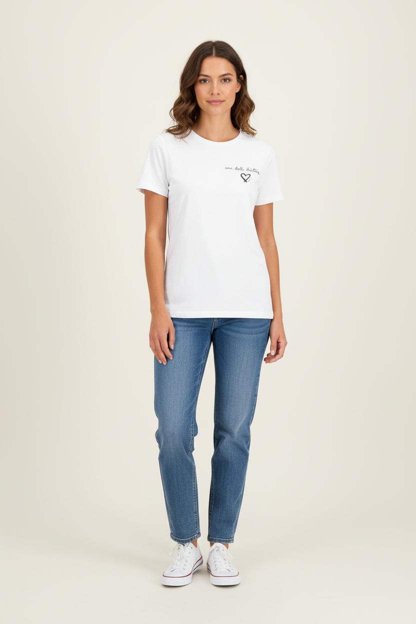 Tee-shirt Blanc - Taille T.U. de la marque Agnès b. | PARAD78881 - Vendu par Paradigme - Image 1