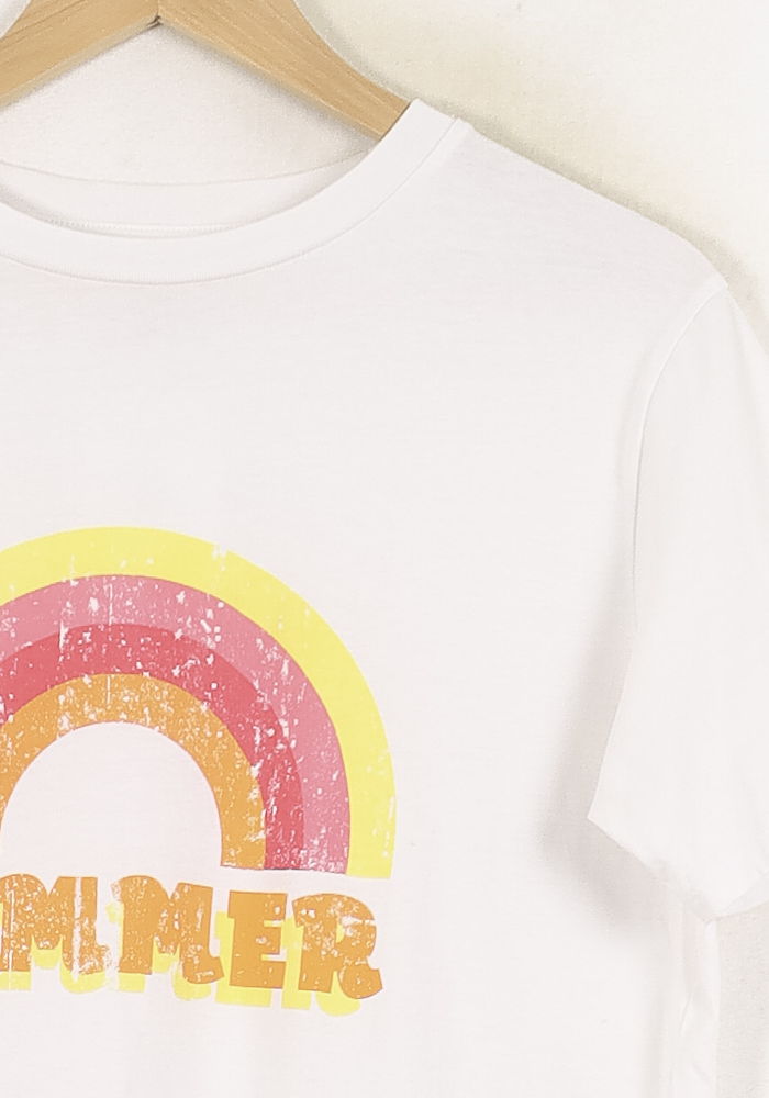 Tee-shirt Blanc - Taille M/38 de la marque Galeries Lafayette | PARAD78883 - Vendu par Paradigme - Image 3