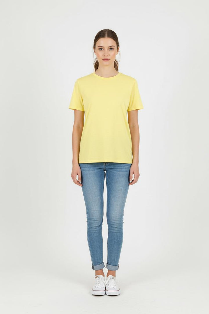Tee-shirt Jaune - Taille S/36 de la marque Galeries Lafayette | PARAD78885 - Vendu par Paradigme - Image 1