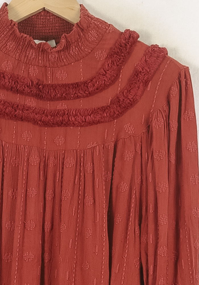 Robe Longue Bordeaux - Taille S/36 de la marque Wild | PARAD78890 - Vendu par Paradigme - Image 3