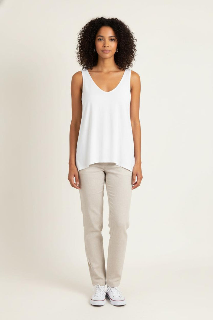 Débardeur Blanc - Taille S/36 de la marque Comptoir des Cotonniers | PARAD78894 - Vendu par Paradigme - Image 1