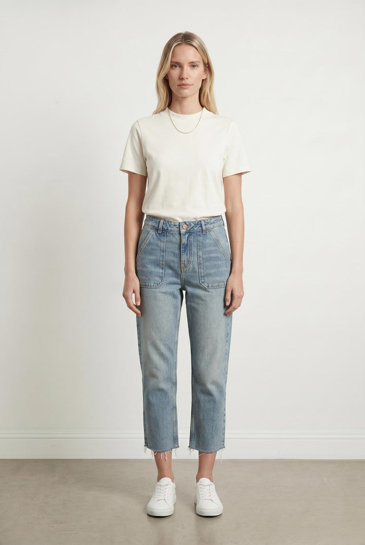 Jean Bleu - Taille M/38 de la marque ba&sh | PARAD78903 - Vendu par Paradigme - Image 1