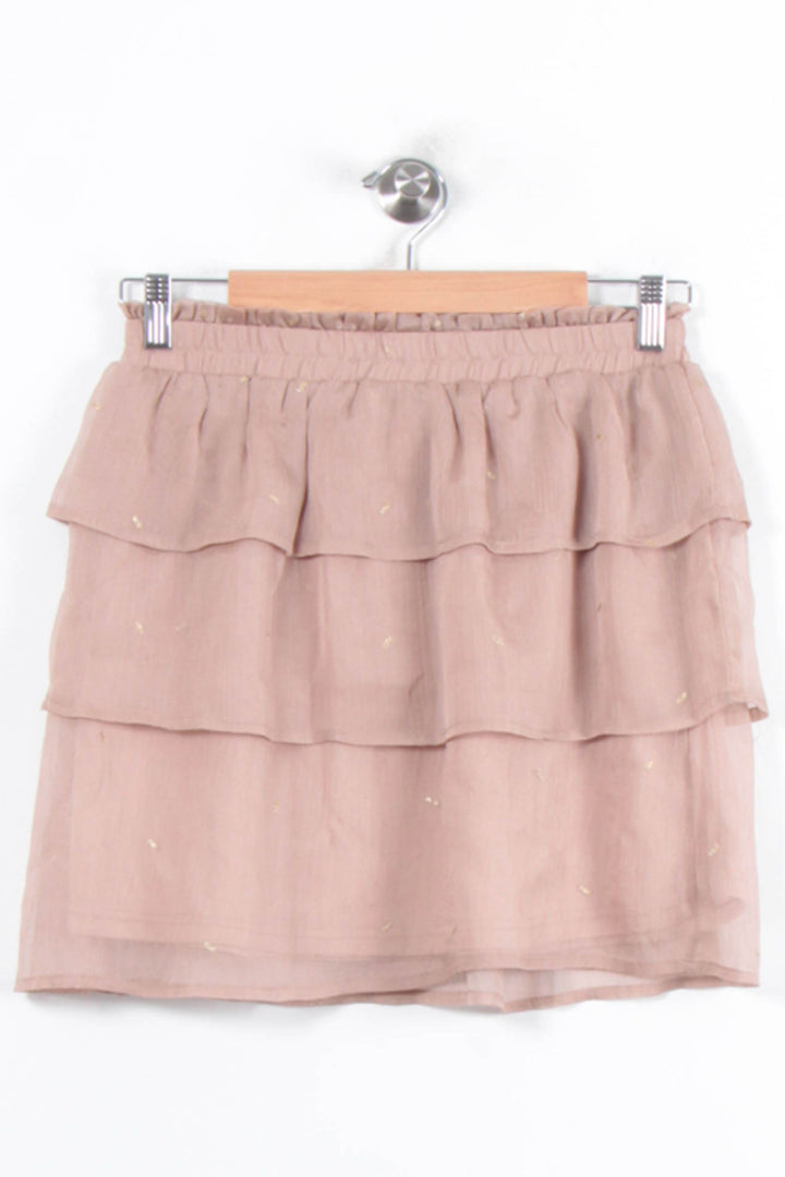 Jupe Volantée Beige - Taille S/36 de la marque Grace & Mila | PARAD78927 - Vendu par Paradigme - Image 4