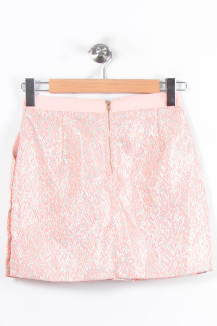 Jupe Courte Rose et Blanche - Taille M/38 de la marque Grace & Mila | PARAD78929 - Vendu par Paradigme - Image 4