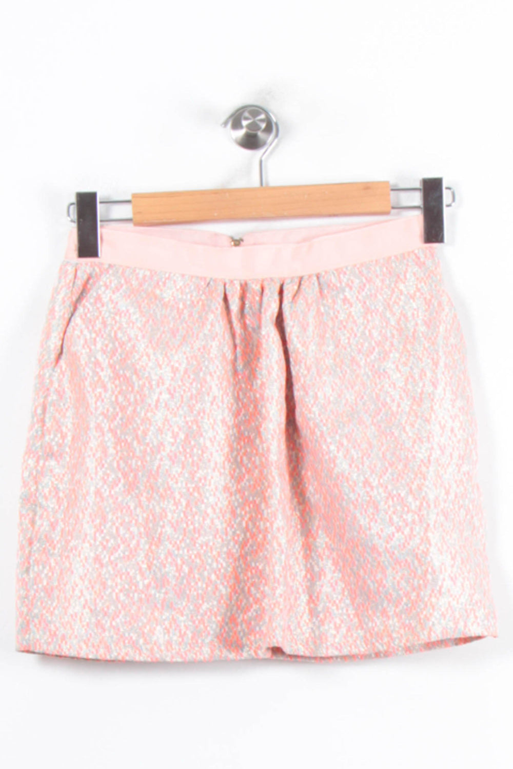 Jupe Courte Rose et Blanche - Taille M/38 de la marque Grace & Mila | PARAD78929 - Vendu par Paradigme - Image 2