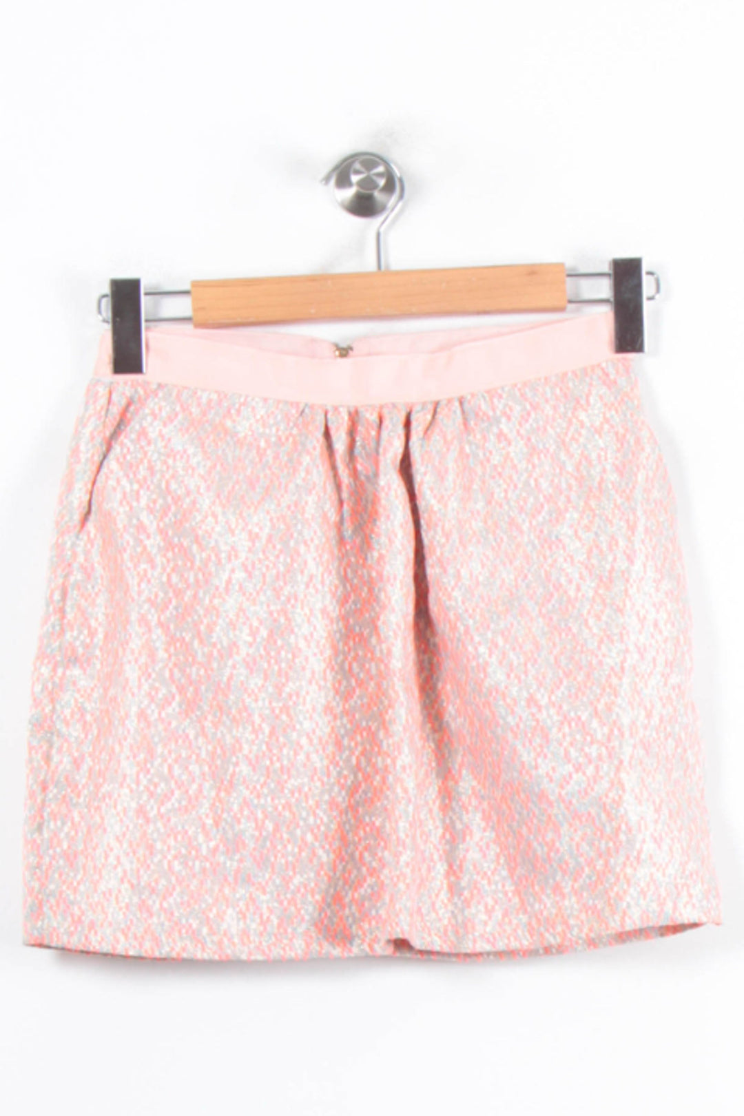 Jupe Courte Rose et Blanche - Taille M/38 de la marque Grace & Mila | PARAD78929 - Vendu par Paradigme - Image 2