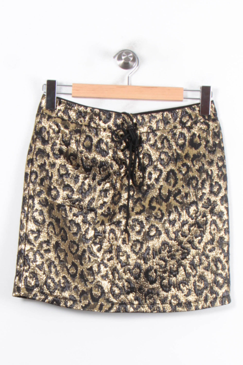 Jupe Courte Or et Noir - Taille S/36 de la marque Grace & Mila | PARAD78930 - Vendu par Paradigme - Image 2