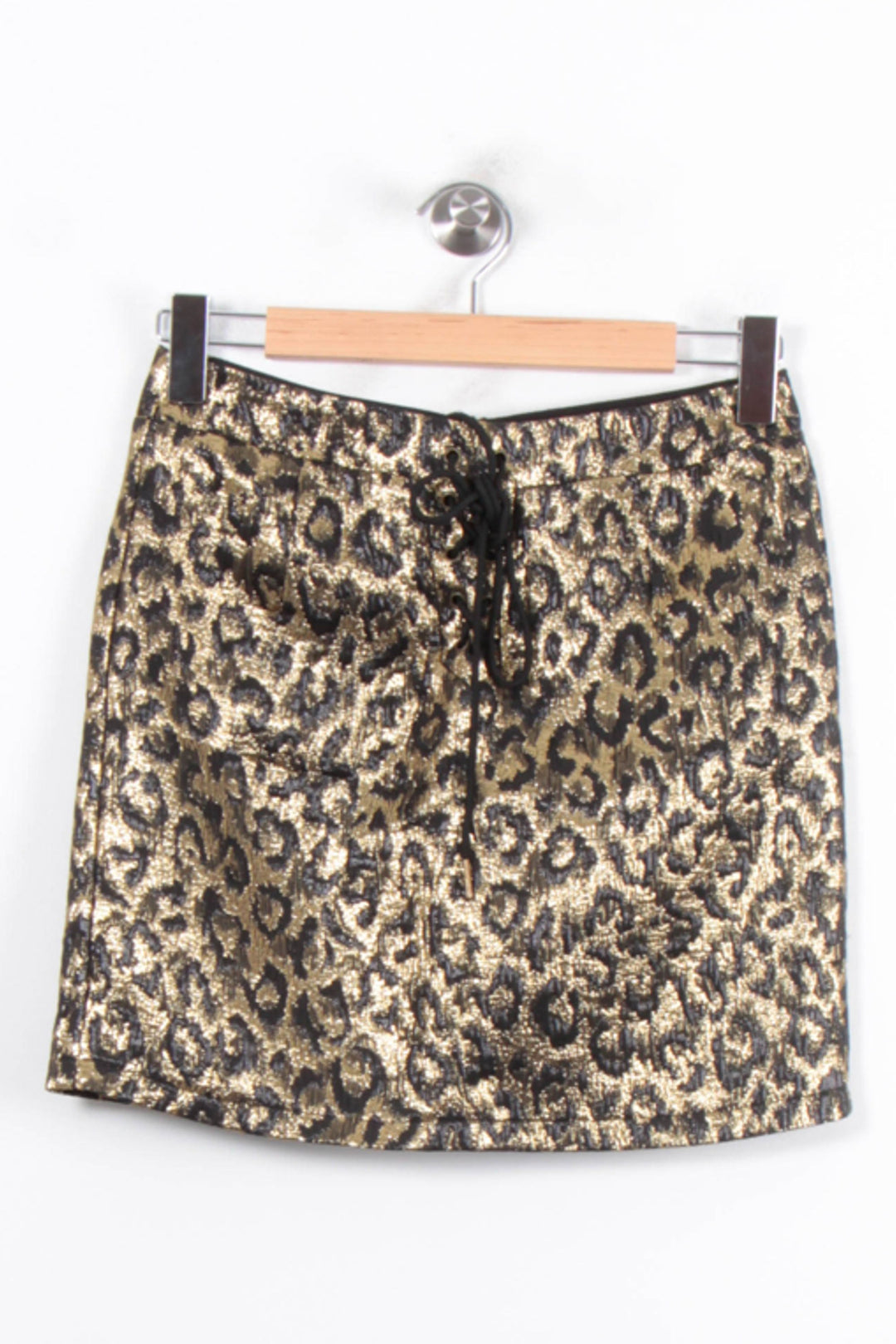 Jupe Courte Or et Noir - Taille S/36 de la marque Grace & Mila | PARAD78930 - Vendu par Paradigme - Image 2