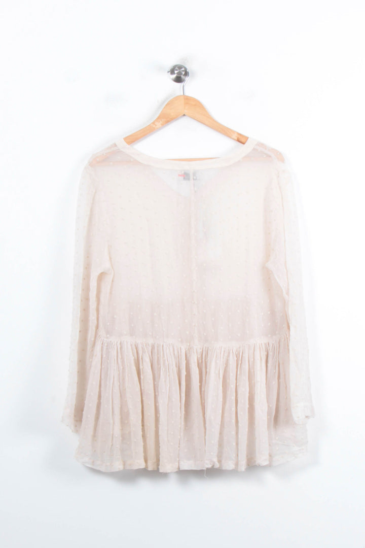 Blouse Béige - Taille M/38 de la marque Stella Forest | PARAD78936 - Vendu par Paradigme - Image 4