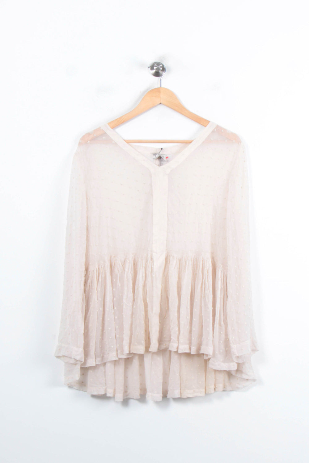 Blouse Béige - Taille M/38 de la marque Stella Forest | PARAD78936 - Vendu par Paradigme - Image 2