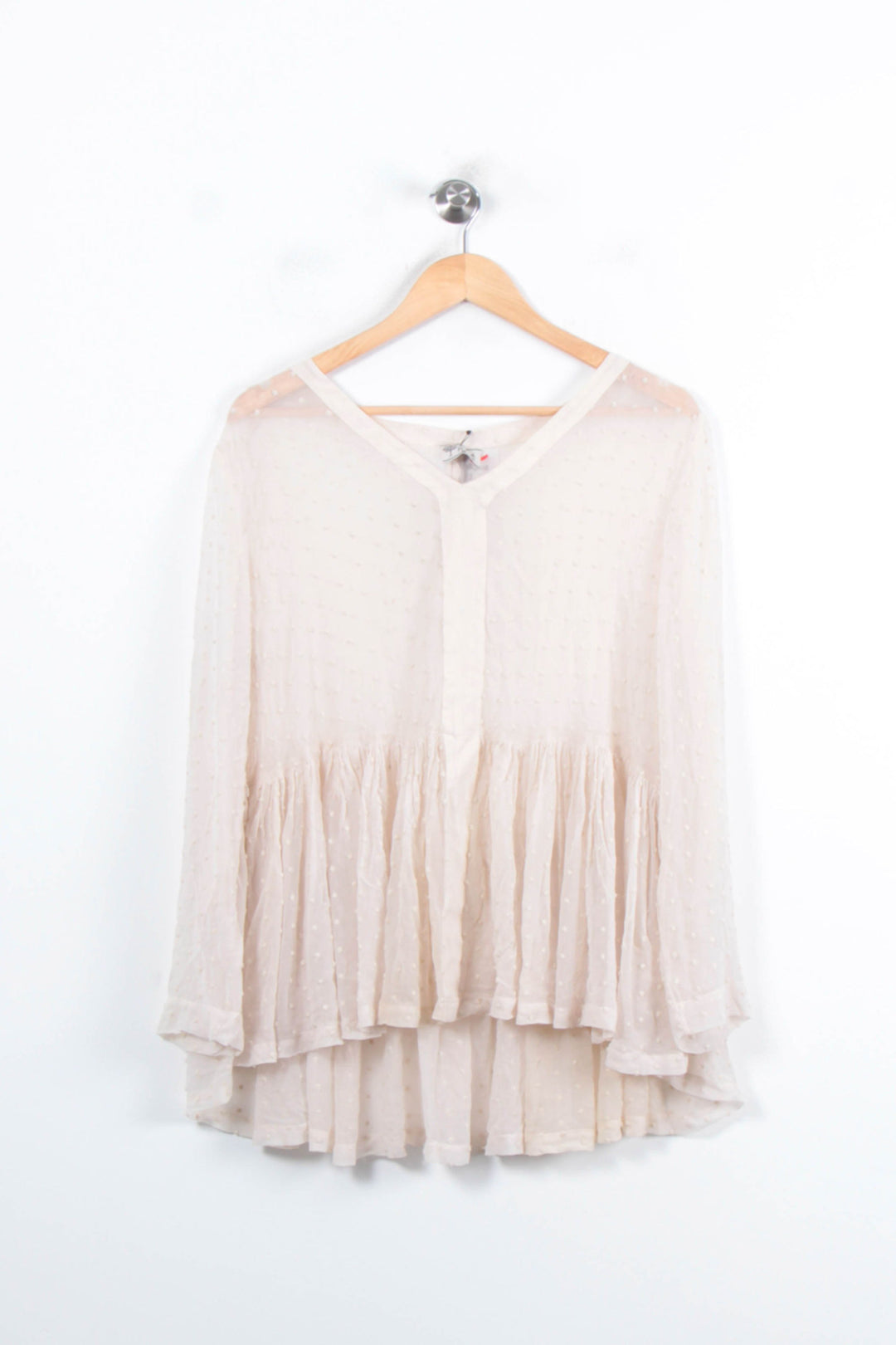 Blouse Béige - Taille M/38 de la marque Stella Forest | PARAD78936 - Vendu par Paradigme - Image 2