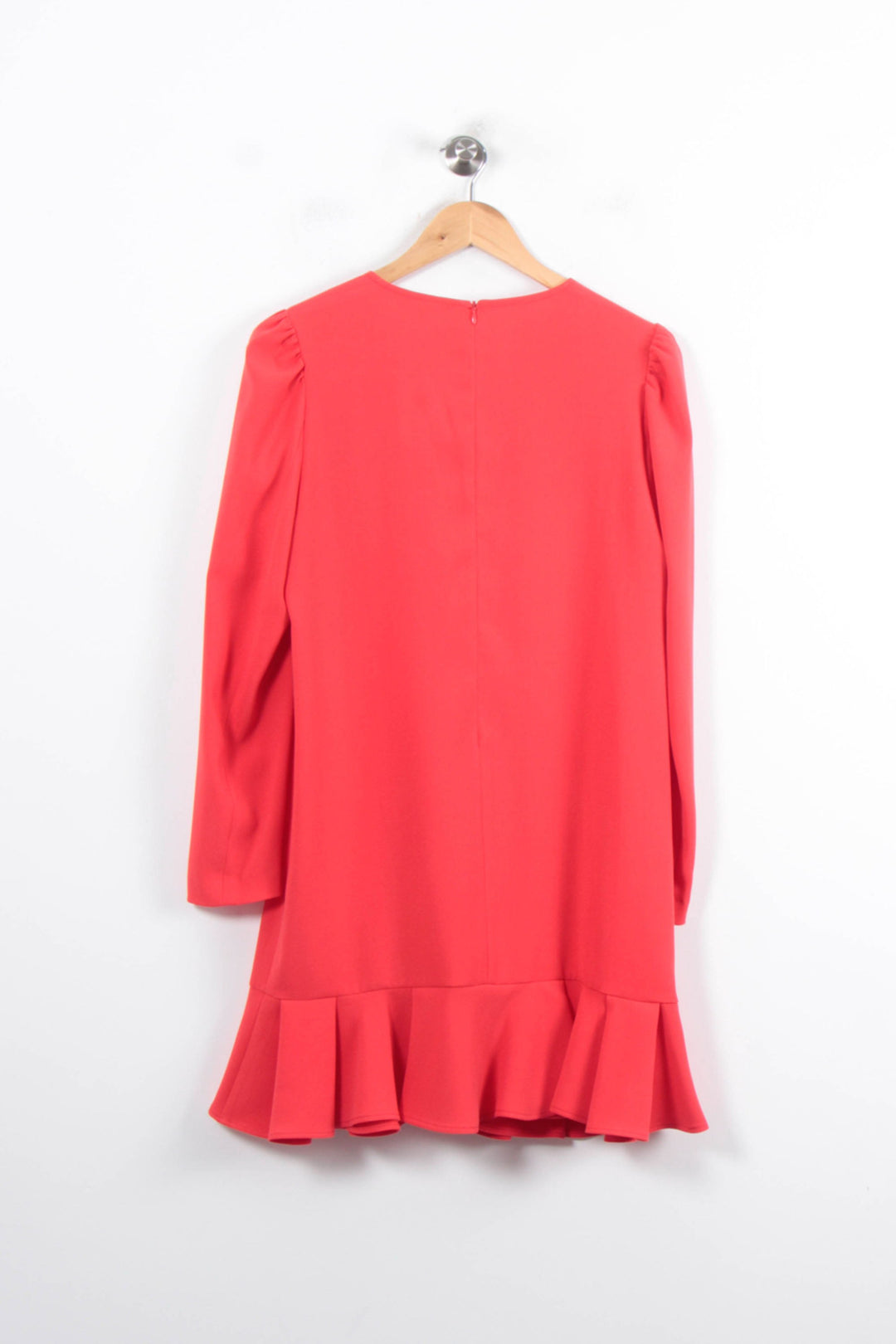 Robe Droite Rouge - Taille M/38 de la marque Tara Jarmon | PARAD78944 - Vendu par Paradigme - Image 4