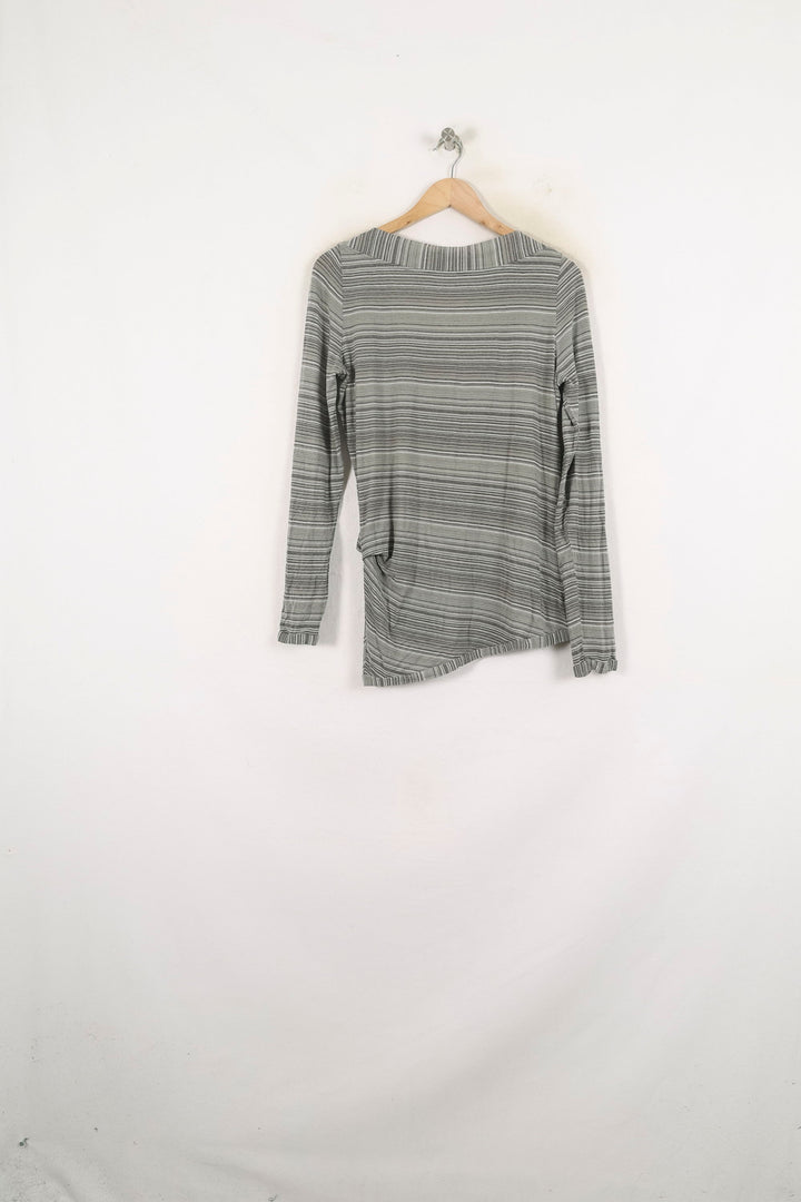 Blouse Grise et Verte - Taille S/36 de la marque One Step | PARAD78952 - Vendu par Paradigme - Image 4