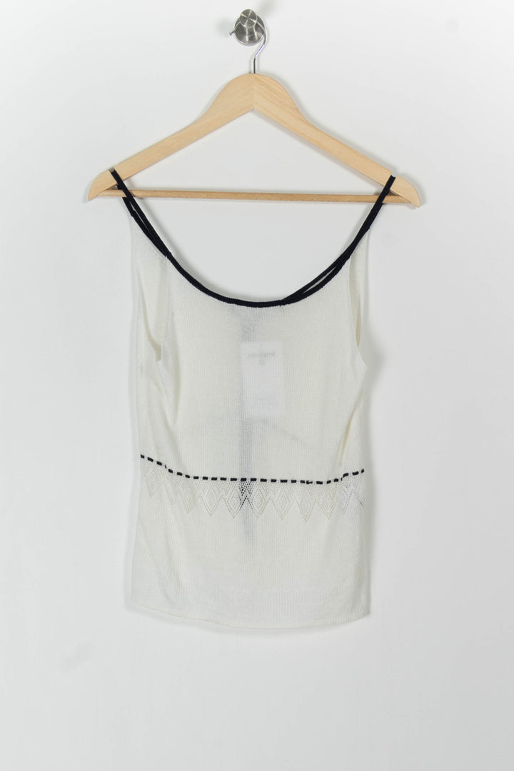Débardeur Blanc et Noir - Taille S/36 de la marque Comptoir des Cotonniers | PARAD78956 - Vendu par Paradigme - Image 4