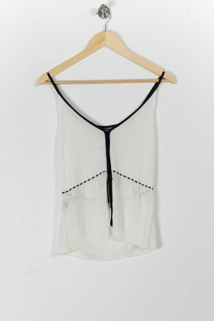 Débardeur Blanc et Noir - Taille S/36 de la marque Comptoir des Cotonniers | PARAD78956 - Vendu par Paradigme - Image 2