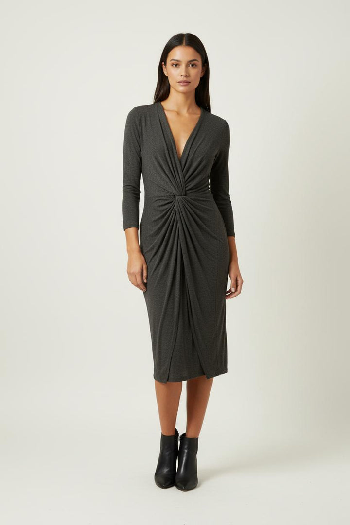 Robe Longue Marron - Taille S/36 de la marque Max Mara | PARAD78957 - Vendu par Paradigme - Image 1