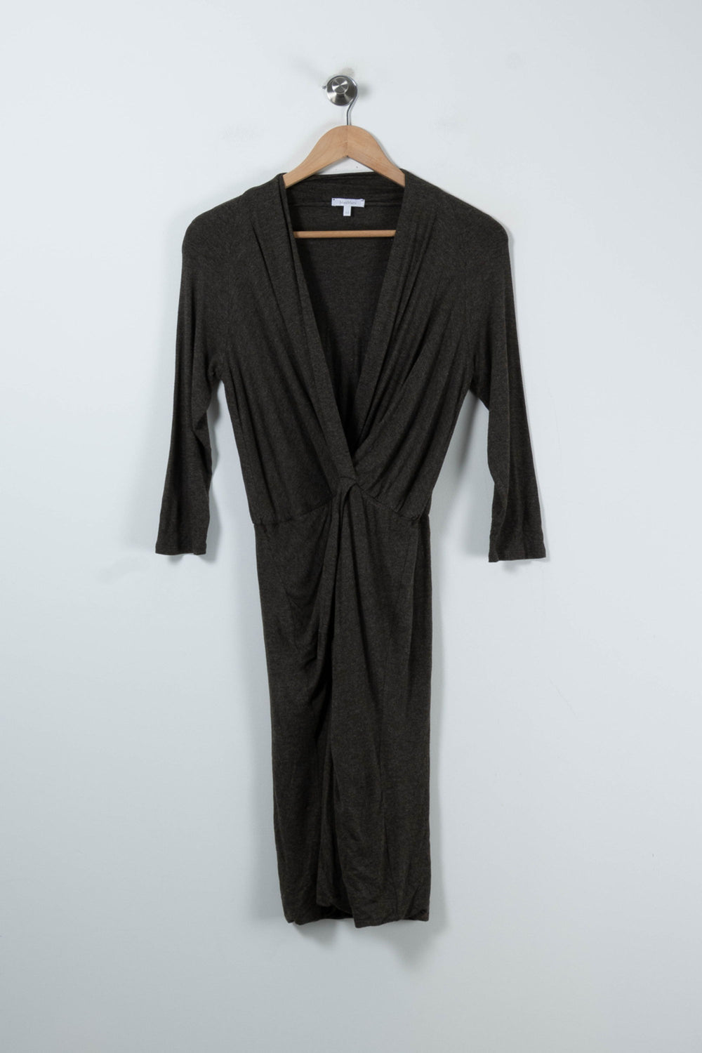 Robe Longue Marron - Taille S/36 de la marque Max Mara | PARAD78957 - Vendu par Paradigme - Image 2
