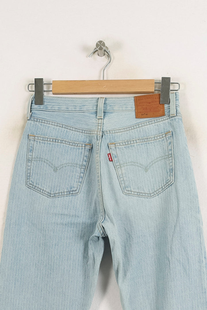 Jean Droit Bleu Clair - Taille S/36 de la marque Levi's | PARAD78966 - Vendu par Paradigme - Image 4