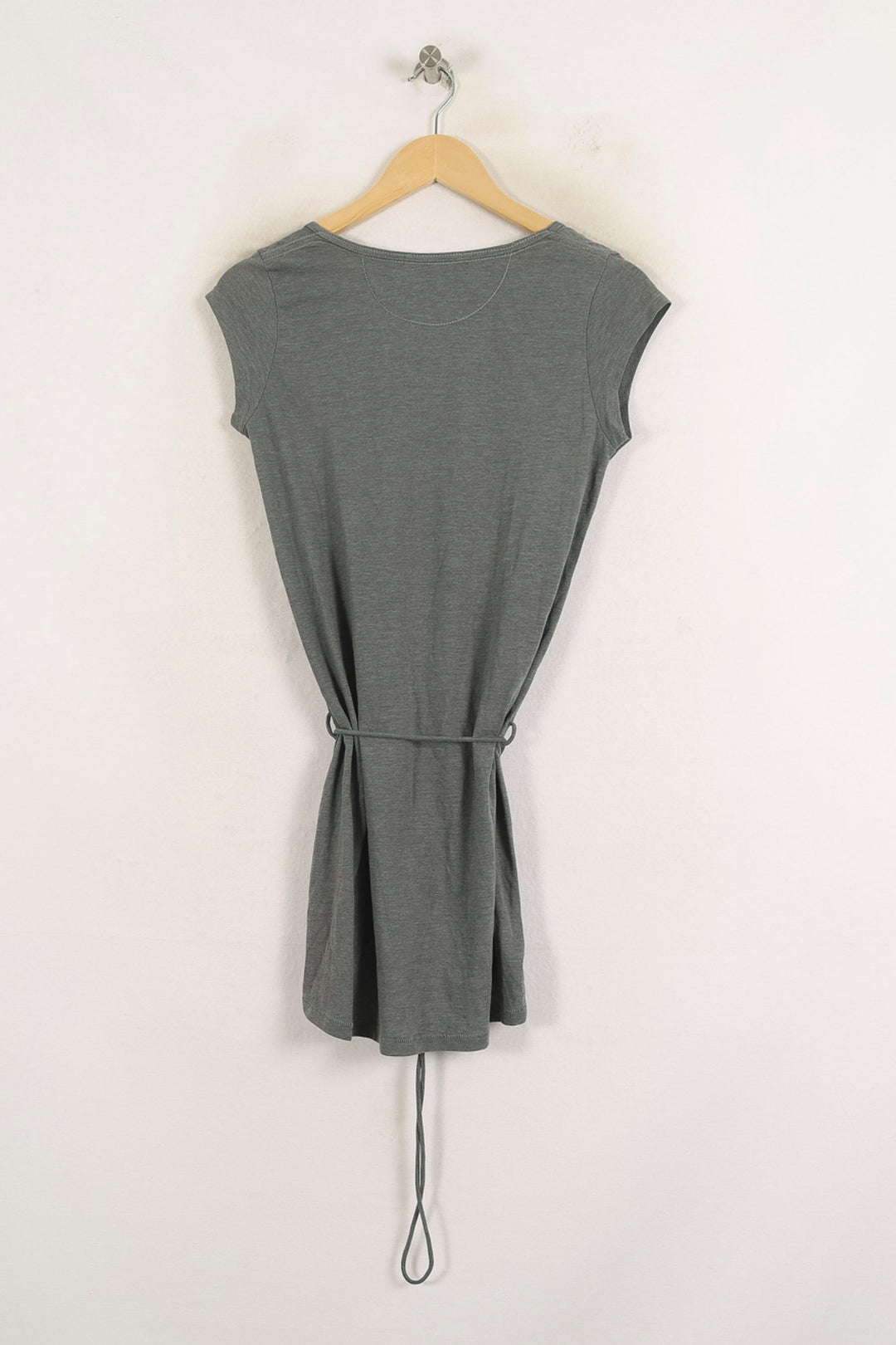 Robe T-shirt Grise - Taille XS/34 de la marque Bérénice | PARAD78968 - Vendu par Paradigme - Image 4