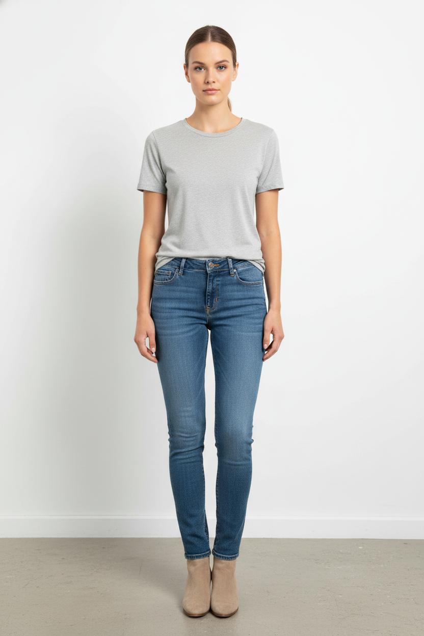 Jean Skinny Bleu - Taille M/38 de la marque Levi's | PARAD78971 - Vendu par Paradigme - Image 1