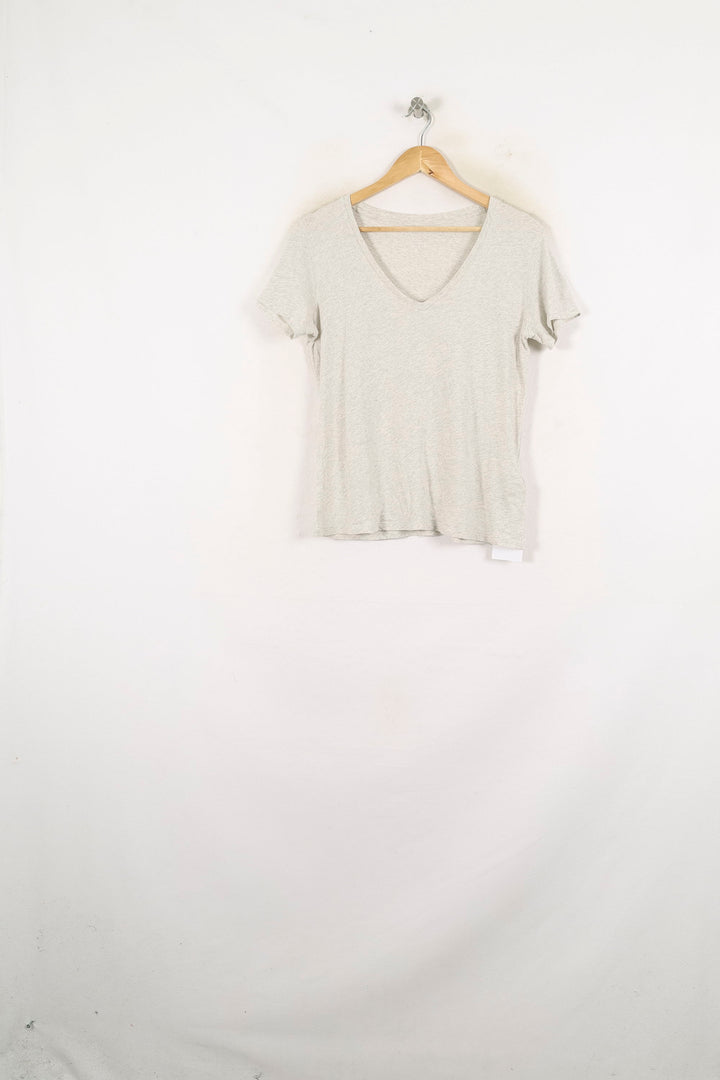 Tee-shirt Gris - Taille M/38 de la marque Majestic Filatures | PARAD78973 - Vendu par Paradigme - Image 2