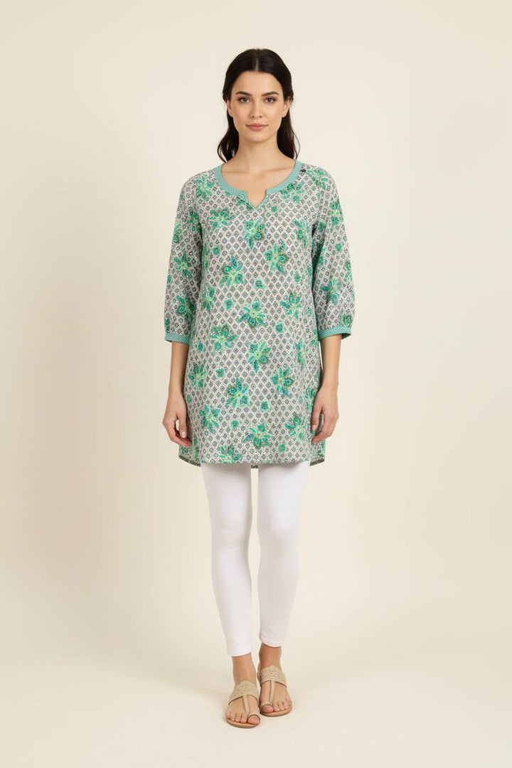 Robe Courte Verte et Bleue - Taille S/36 de la marque One Step | PARAD78975 - Vendu par Paradigme - Image 1
