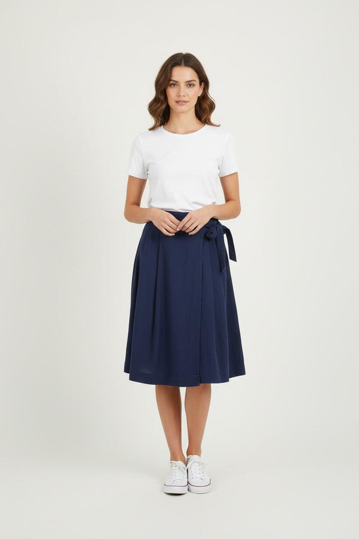 Jupe Patineuse Bleue - Taille M/38 de la marque Comptoir des Cotonniers | PARAD78982 - Vendu par Paradigme - Image 1