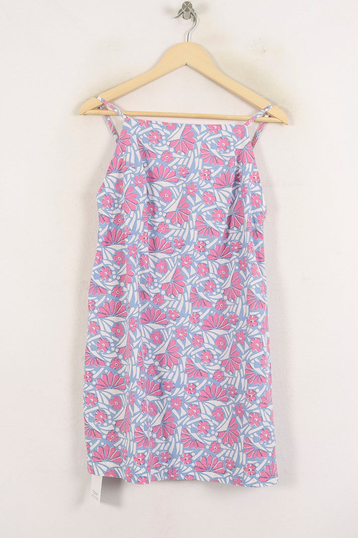 Robe à bretelles Bleue et Rose - Taille M/38 de la marque Des petits hauts | PARAD78988 - Vendu par Paradigme - Image 2