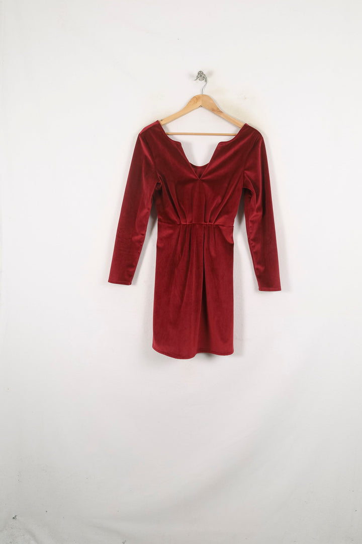 Robe Patineuse Bordeaux - Taille XS/34 de la marque Marie Sixtine | PARAD78991 - Vendu par Paradigme - Image 2