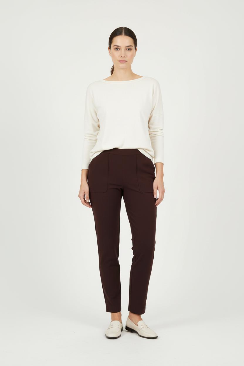Pantalon Bordeaux - Taille L/40 de la marque ZAPA | PARAD79001 - Vendu par Paradigme - Image 1