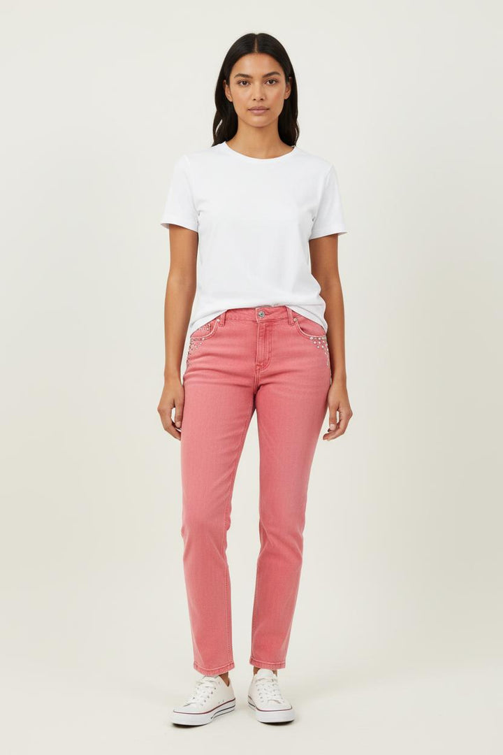 Jean Rouge - Taille M/38 de la marque The Kooples | PARAD79019 - Vendu par Paradigme - Image 1